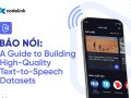 Báo Nói Application: A Guide to Building High-Quality Text-to-Speech Datasets