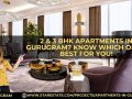 2 & 3 BHK Apartments In Gurugram? Know Which One’s Best For You!