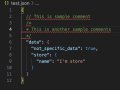 How to remove error message when using comments in JSON in VSCode