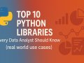 Top 10 Python Libraries Every Data Analyst Should Know (With Real-World Use Cases and Code Examples)