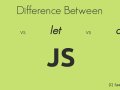 Javascript 1O1 series : Variables vs Constants, and Let keyword.