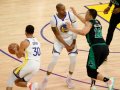 NBA Finals: Warriors win as Steph Curry’s 3-point records clank off home rim