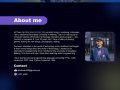 Desain Landing Page Website Portofolio