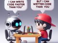 ** ? ¡Cuidado, programadores! ? La IA viene por nuestros… ¡empleos! ??‍♀️ (Nah, es broma) ** ?