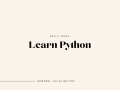 Want to learn Python? Start here — part 2