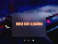 Merge Sort Algorithm in Javascript