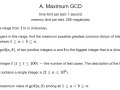 1370A - Maximum GCD CodeForces Solution in C++