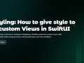 Styling Custom Views in SwiftUI