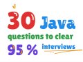 35 Java Questions to clear 95% Interviews