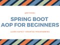 Spring Boot AOP for Beginners: Learn Aspect-Oriented Programming