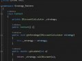 Strategy Pattern with an easy example