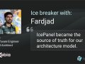 Ice Breaker: Fardjad Davari on collaborative software architecture design