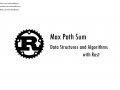 Max Path Sum | Rust