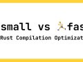 Optimizing Rust Compilation: Smaller, Faster, or Both?