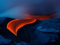 Watch: 'Lava Boats' From Hawaii's Kilauea Volcano Float Down Molten Rivers