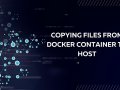 Copying files from Docker container to host