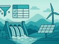 Seleksi Data: Memfilter Debit Air, Produksi Listrik, dan Output Energi