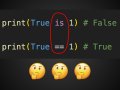 “A == B” VS “A is B” in Python in 30 Seconds!