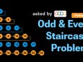 Odd & Even Staircase — A Simple Yet Fun Number Pattern