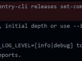 Fixing Sentry release, “No commits found. Change commits range…”
