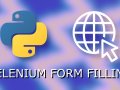 Using Selenium to complete web forms in Python