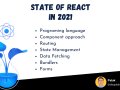 State of the React JS in 2021