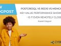 K/V Benchmark: PostgreSQL vs. Redis vs. Memcached