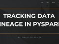 Tracking Data Lineage in PySpark DataFrames