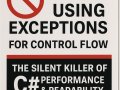? Stop Using Exceptions for Control Flow: The Silent Killer of C# Performance & Readability