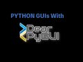 UIs in Python with DearPyGUI