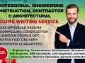 I will write engineering, construction, architecture, site engineer, consultant resume