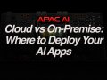 Cloud vs. On-Premise: Where to Deploy Your AI Applications