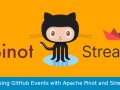Analysing GitHub Events with Apache Pinot and Streamlit
