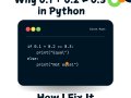Why 0.1 + 0.2 ≠ 0.3 in Python (How I Fix It)