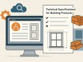 How does PIM help manage technical specifications for building products?