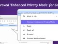 Upgraded Gmail Integration Feature: View Emails Privately, on Your Browser