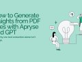 How to Generate Insights from PDF Files with Apryse and GPT