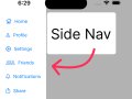 Create a Custom Side Nav in SwiftUI
