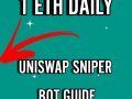 UNISWAP MEVBOT guide: How to get 0.2–1 ETH daily? Easy tutorial