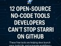 Top 12 Open-Source No-Code Tools Developers Can’t Stop Starring on GitHub ⚡⭐