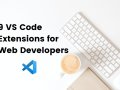 9 VS Code Extensions for web developers
