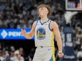 Warriors sputter without Steph Curry, drop Game 2 vs. Timberwolves