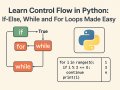 Control Flow in Python for Beginners: If-Else, Loops, Break, Continue Explained Simply