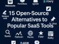 15 Open-Source Alternatives to Expensive SaaS Tools You Use Daily ?