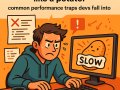 Why your code feels like a potato: common performance traps devs fall into