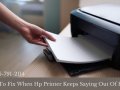How To Fix When Hp Printer Keeps Saying Out Of Paper?