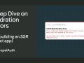 Understanding Hydration Errors by building a SSR React Project