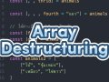 Array Destructuring คืออะไร ? พื้นฐาน JavaScript ep.13