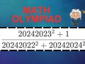 Can You Solve This Crazy Looking Math Olympiad Problem?
