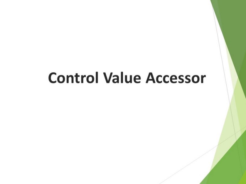 Value accessor. Value accessor
